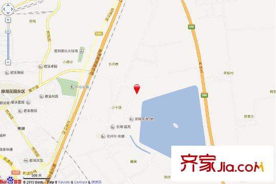 南湖9號(hào)獨(dú)棟別墅電子地圖
