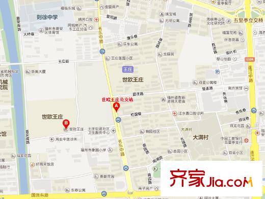 世歐王莊交通圖