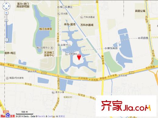 梅江南零號(hào)島交通圖