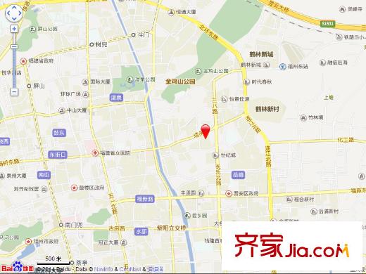 世歐瀾山交通圖