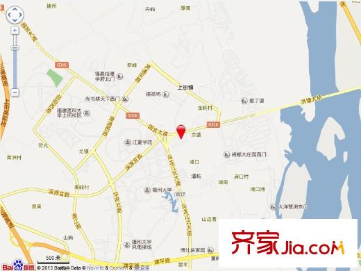 陽光理想城攬月交通圖