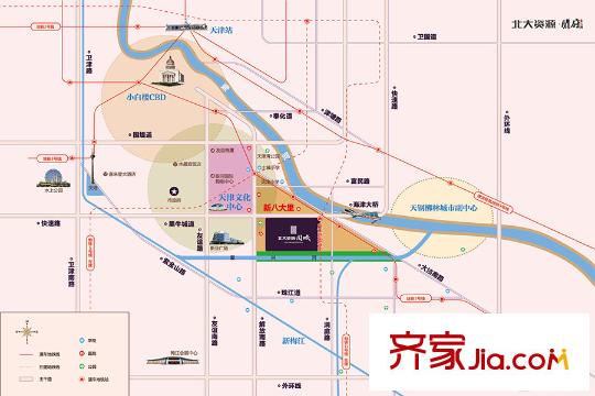 北大資源閱城交通圖