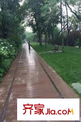 北大資源閱城周邊鄰近的綠道公園
