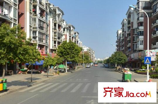 金山桔園一期龍?jiān)放涮讏D周邊配套 街道