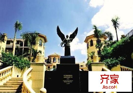 三盛中央公園別墅外景圖三盛中央公園一期 
