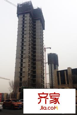 金僑新梅江壹號(hào)高層工程進(jìn)度（2015-3）