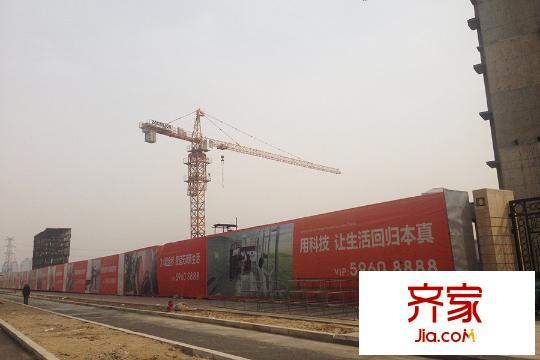 金僑新梅江壹號(hào)高層工程進(jìn)度（2015-3）