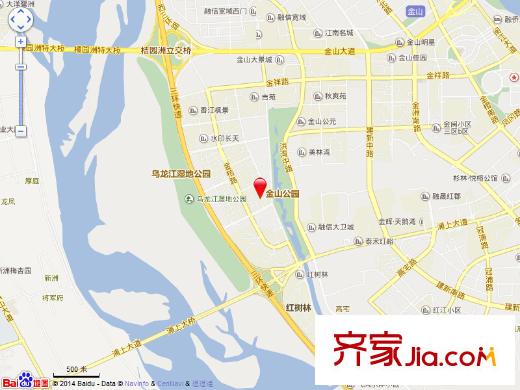 中天金海岸領袖苑別墅交通圖