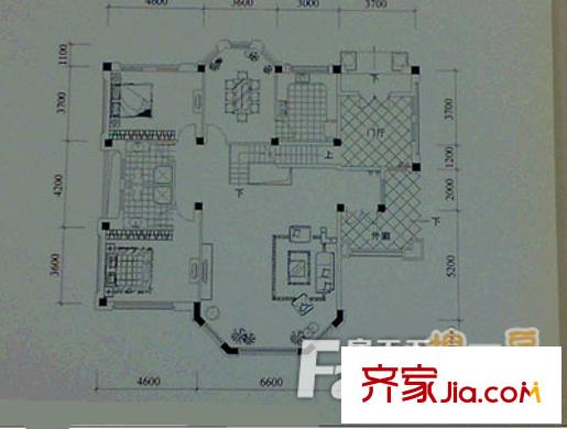 沁園春 4室 戶型圖