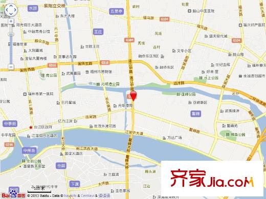 僑信公寓交通圖
