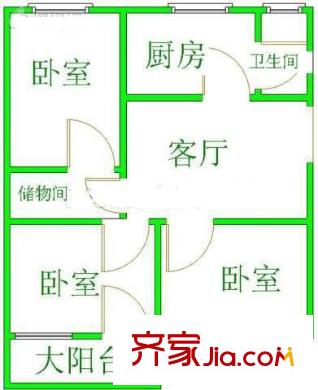 寧化新村戶型圖