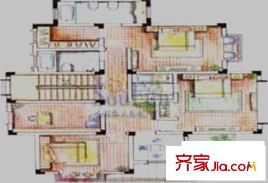 蘭庭東方墅  戶型圖