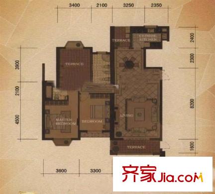 立馬華庭 戶型圖
