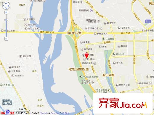 水印長天別墅交通圖