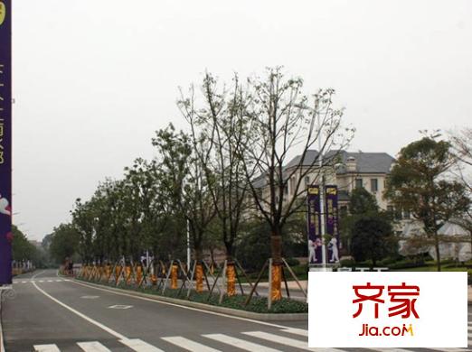 融僑觀山府外景圖 