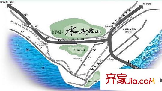 三木水岸君山區(qū)位圖