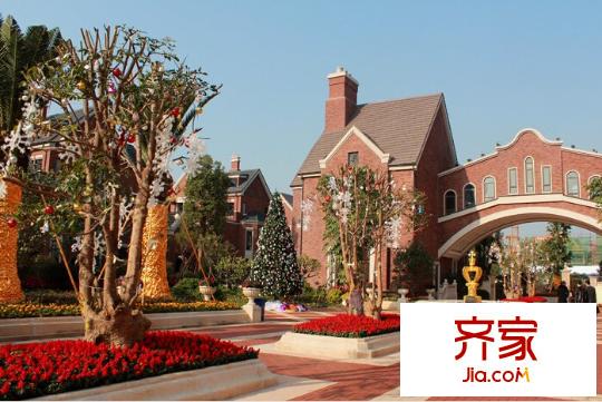 龍旺康橋丹堤別墅外景圖 