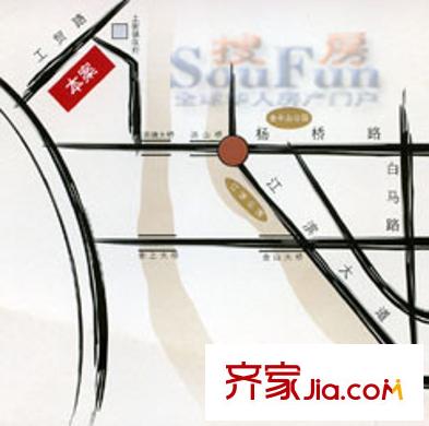 福祿坊別墅交通圖