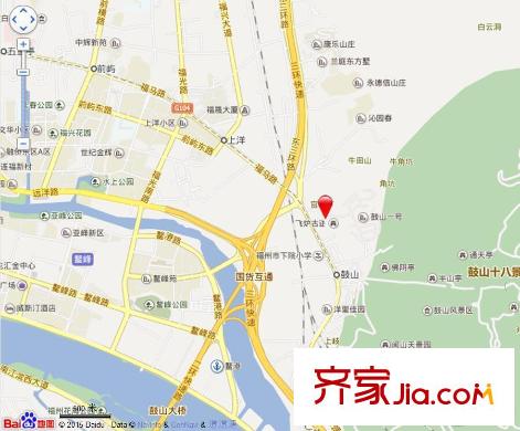 禹洲鼓山一號(hào)交通坐標(biāo)圖