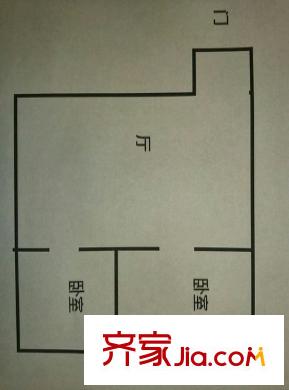 環(huán)球廣場 2室 戶型圖