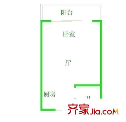 環(huán)球廣場 3室 戶型圖