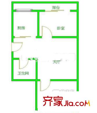 廣宇新村 2室戶型圖