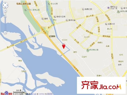 泰禾紅樹林B1區(qū)交通圖