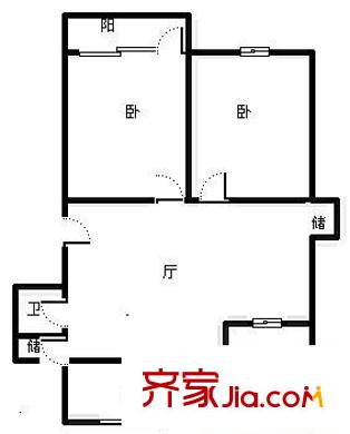 鳳凰新村 3室 戶型圖