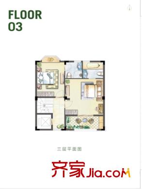 融僑小院南入戶中東頭奇數(shù)3層 2室2衛(wèi)