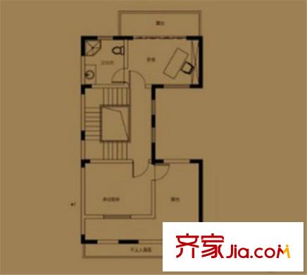 萬(wàn)科金域榕郡?世璽B戶型四層 249平方米 5室2廳5衛(wèi)