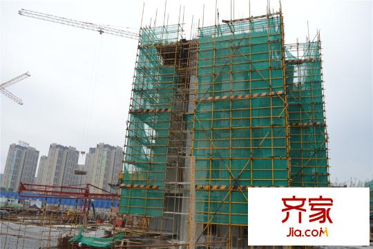 融僑奧體園著13號(hào)樓工程進(jìn)度圖（2015.11.05）
