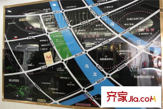 博仕后悅府區(qū)位圖