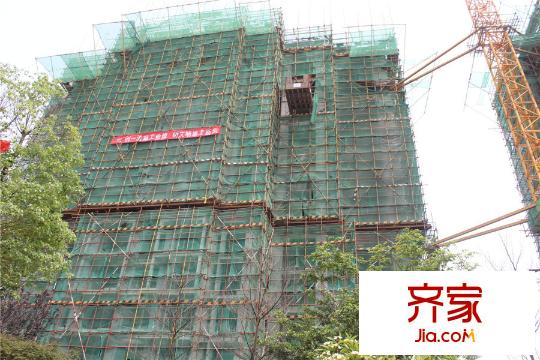 中海?寰宇天下1號樓工程進(jìn)度（2015-7-15）