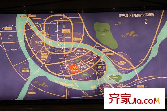 陽(yáng)光城?大都會(huì)區(qū)位圖