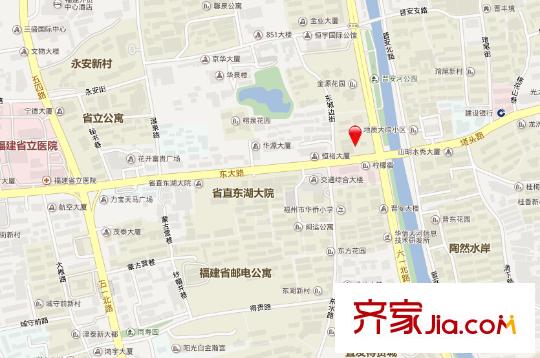 東大商場交通圖