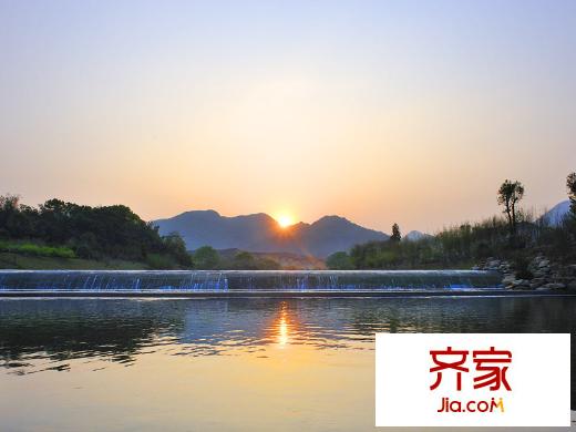 融匯溫泉城售樓處外水景（20140410）