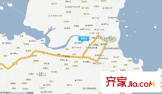 富春城交通圖