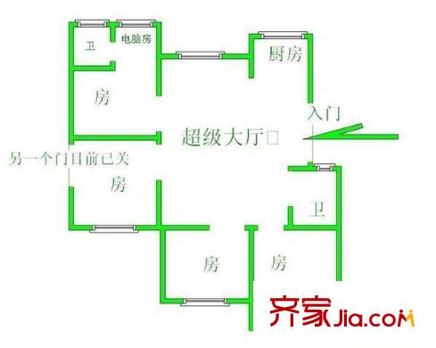 北江公寓 戶型圖