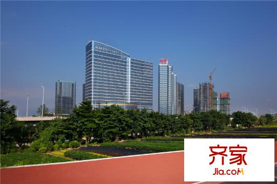 融信白宮環(huán)島路近景圖（2015.09）