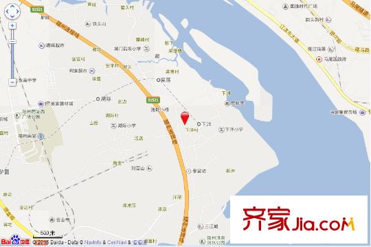 萬科金域濱江交通坐標圖