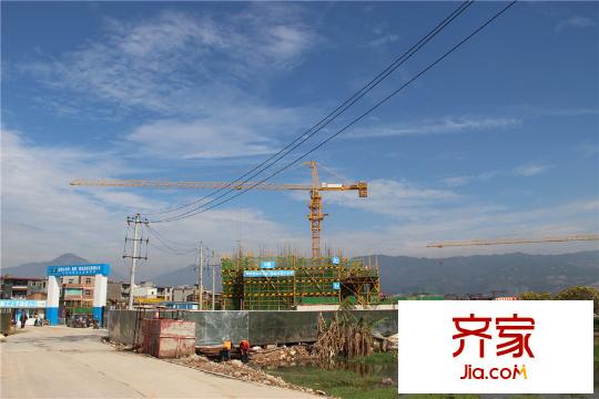 萬科金域濱江工程進(jìn)度1（2015-11-13）