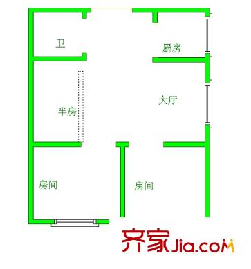 永興樓 3室戶(hù)型圖