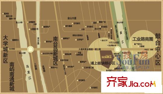 海潤尊品交通圖