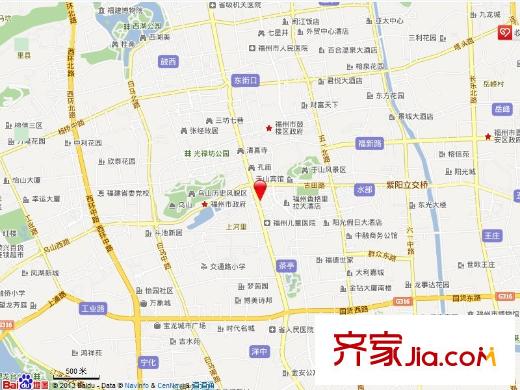 新興大廈交通圖