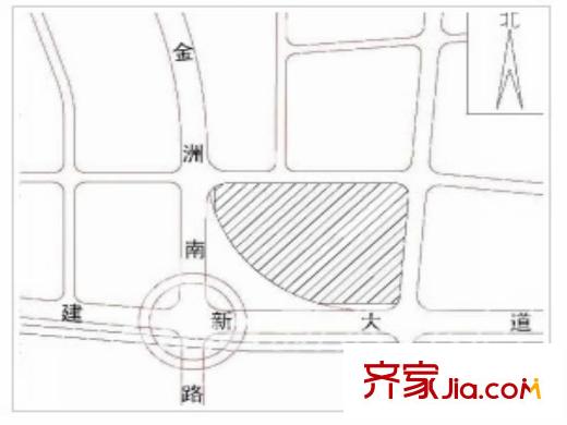 陽(yáng)光城新界交通圖地塊圖示