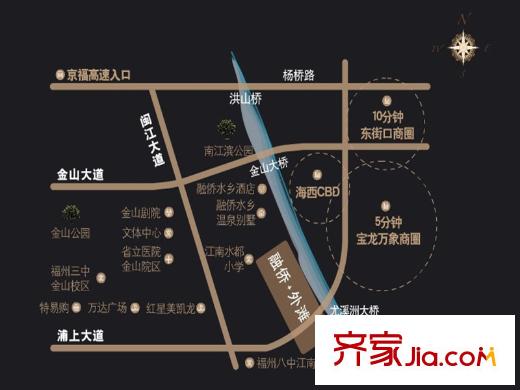 融僑外灘項(xiàng)目區(qū)位