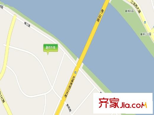融僑外灘交通圖