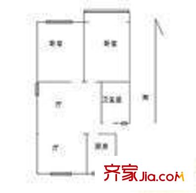 雙豐花園 3室 戶型圖