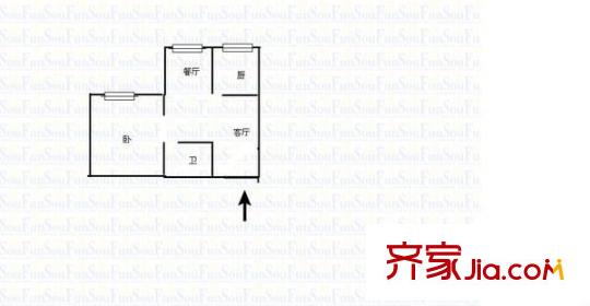 省體百合苑 2室 戶型圖