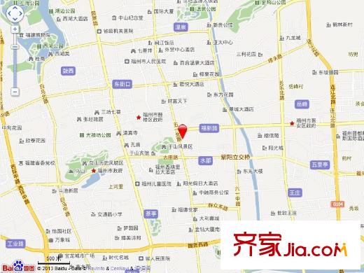 榕城花園交通圖